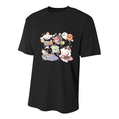 Sanrio Characters Costume Party Halloween Youth Performance Sprint T-Shirt