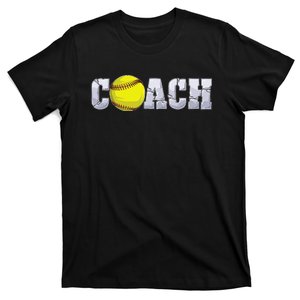 Softball Coach Coaching Assistant Coach Softball Team Men T-Shirt