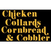 Samuelljackson Chicken Collards Cornbread & Cobbler Bumper Sticker