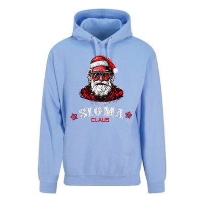 Sigma Claus Cool Santa Funny Christmas Rizz Rizzler Meme Unisex Surf Hoodie