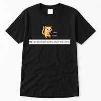 Squirt Click Click We Cant Expect God To Do All The Work Premium Tall T-Shirt