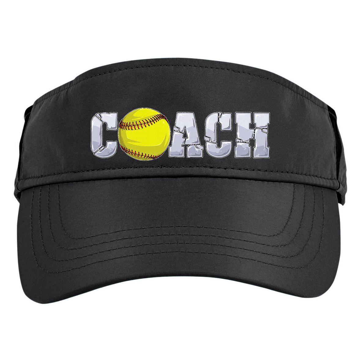 Softball Coach Coaching Assistant Coach Softball Team Adult Drive Performance Visor
