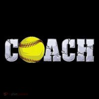 Softball Coach Coaching Assistant Coach Softball Team Flatbill Hat