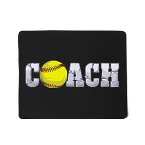 Softball Coach Coaching Assistant Coach Softball Team Mousepad