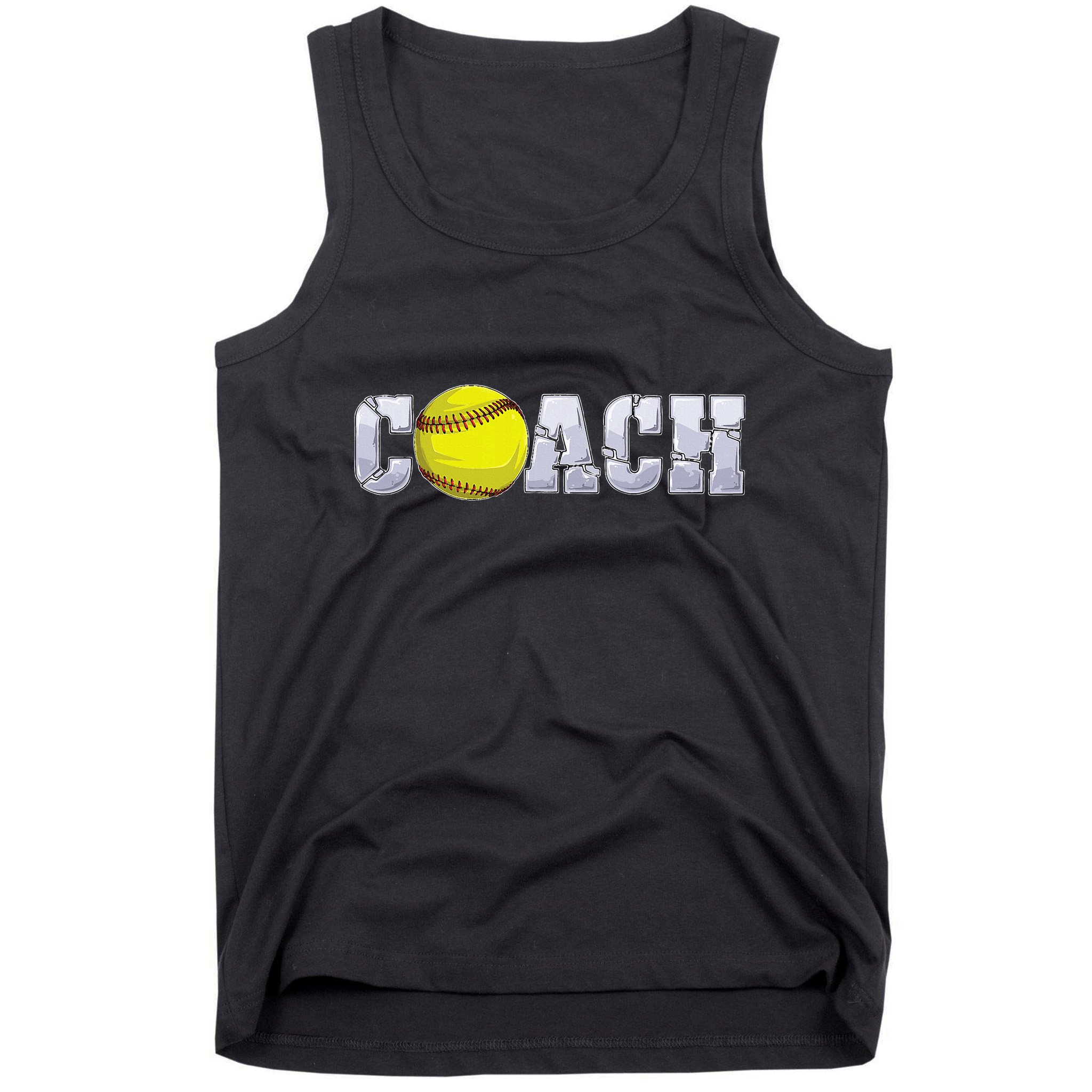 Softball Coach Coaching Assistant Coach Softball Team Tank Top