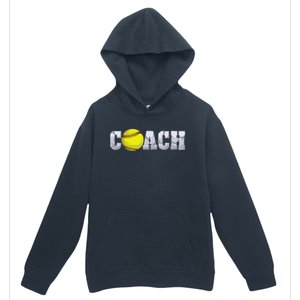 Softball Coach Coaching Assistant Coach Softball Team Urban Pullover Hoodie