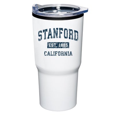 Stanford California CA Vintage Sports Design Navy Print Tumbler