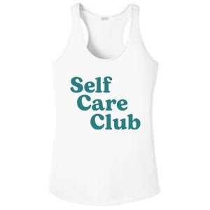 Self Care Club Inspiring Aesthetic Self Love Ladies PosiCharge Competitor Racerback Tank