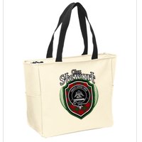 Stewart Clan Crest Scottish Clan Stewart Family Badge Zip Tote Bag