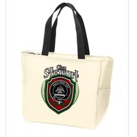 Stewart Clan Crest Scottish Clan Stewart Family Badge Zip Tote Bag