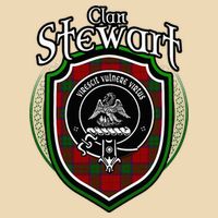 Stewart Clan Crest Scottish Clan Stewart Family Badge Zip Tote Bag