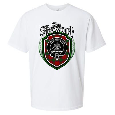 Stewart Clan Crest Scottish Clan Stewart Family Badge Sueded Cloud Jersey T-Shirt