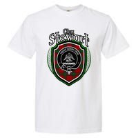 Stewart Clan Crest Scottish Clan Stewart Family Badge Garment-Dyed Heavyweight T-Shirt