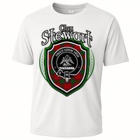 Stewart Clan Crest Scottish Clan Stewart Family Badge Cooling Performance Crew T-Shirt