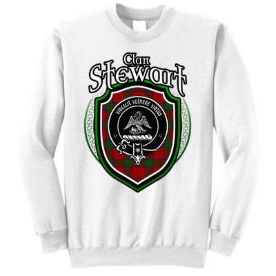 Stewart Clan Crest Scottish Clan Stewart Family Badge Sweatshirt