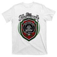 Stewart Clan Crest Scottish Clan Stewart Family Badge T-Shirt