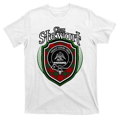 Stewart Clan Crest Scottish Clan Stewart Family Badge T-Shirt