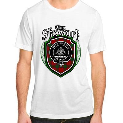 Stewart Clan Crest Scottish Clan Stewart Family Badge Adult ChromaSoft Performance T-Shirt