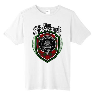 Stewart Clan Crest Scottish Clan Stewart Family Badge Tall Fusion ChromaSoft Performance T-Shirt