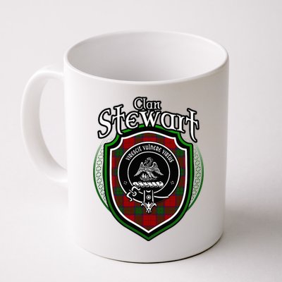 Stewart Clan Crest Scottish Clan Stewart Family Badge Mug