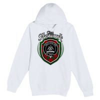 Stewart Clan Crest Scottish Clan Stewart Family Badge Premium Pullover Hoodie