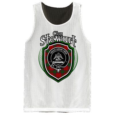 Stewart Clan Crest Scottish Clan Stewart Family Badge Mesh Reversible Basketball Jersey Tank