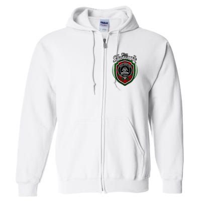Stewart Clan Crest Scottish Clan Stewart Family Badge Full Zip Hoodie