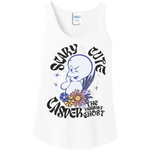 Scary Cure Casper The Friendly Ghost Ladies Essential Tank