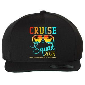 Squad Crew Cruise 2025 Summer Vacation Matching Family Group Wool Snapback Cap