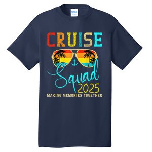 Squad Crew Cruise 2025 Summer Vacation Matching Family Group Tall T-Shirt