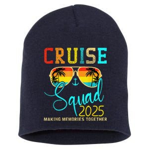 Squad Crew Cruise 2025 Summer Vacation Matching Family Group Short Acrylic Beanie