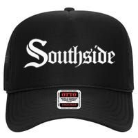 SOUTHSIDE Chi City Chicago High Crown Mesh Back Trucker Hat