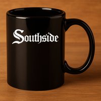 SOUTHSIDE Chi City Chicago 11oz C Handle Ceramic Mug