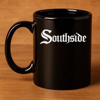 SOUTHSIDE Chi City Chicago 11oz C Handle Ceramic Mug