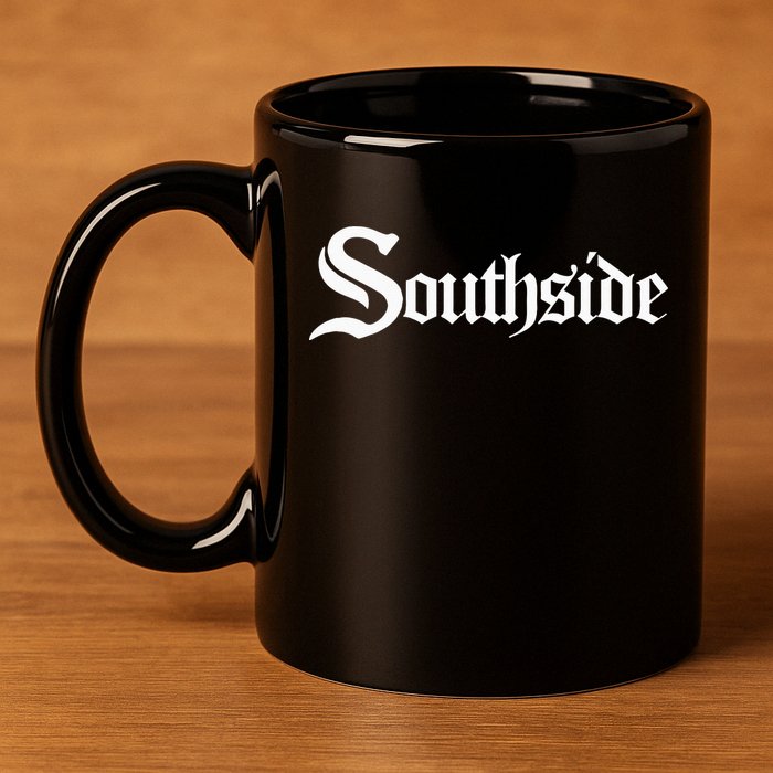 SOUTHSIDE Chi City Chicago 11oz C Handle Ceramic Mug