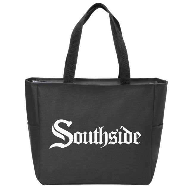 SOUTHSIDE Chi City Chicago Zip Tote Bag