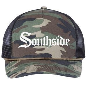 SOUTHSIDE Chi City Chicago Retro Rope Trucker Hat Cap