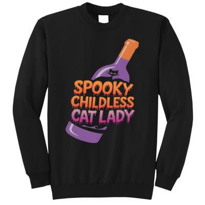 Spooky Childless Cat Lady Funny Halloween Kamala Harris Sweatshirt