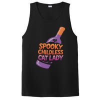 Spooky Childless Cat Lady Funny Halloween Kamala Harris PosiCharge Competitor Tank