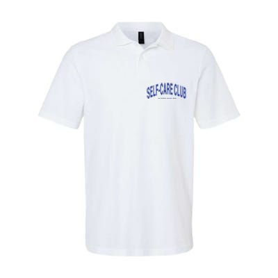 Self Care Club Eat Hydrate Exercise Sleep Softstyle Adult Sport Polo