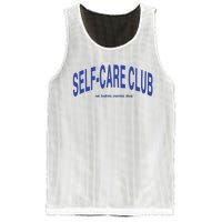 Self Care Club Eat Hydrate Exercise Sleep Mesh Reversible Basketball Jersey Tank