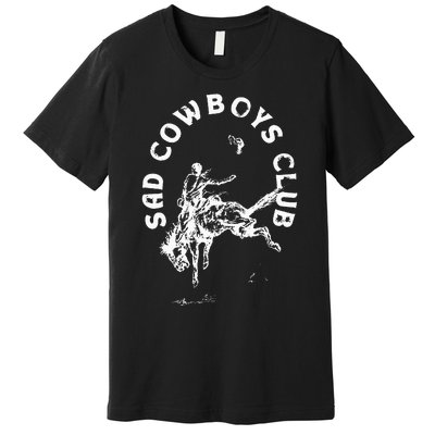 Sad Cowboy Club Premium T-Shirt