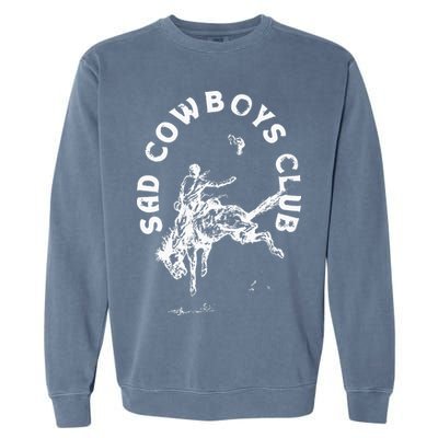 Sad Cowboy Club Garment-Dyed Sweatshirt