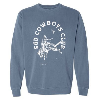 Sad Cowboy Club Garment-Dyed Sweatshirt