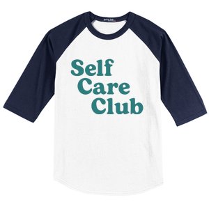 Self Care Club Inspiring Aesthetic Self Love Hoodie Baseball Sleeve Shirt