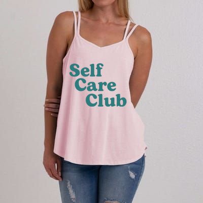 Self Care Club Inspiring Aesthetic Self Love Hoodie Women's Strappy Tank