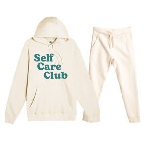 Self Care Club Inspiring Aesthetic Self Love Hoodie Premium Hooded Sweatsuit Set