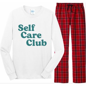 Self Care Club Inspiring Aesthetic Self Love Hoodie Long Sleeve Pajama Set