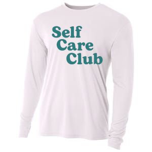 Self Care Club Inspiring Aesthetic Self Love Hoodie Cooling Performance Long Sleeve Crew