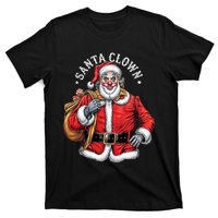 Santa Clown Christmas Santa Claus Xmas Holiday Party T-Shirt